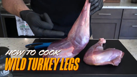 How to Remove Wild Turkey Legs for Shredded Turkey Meat!