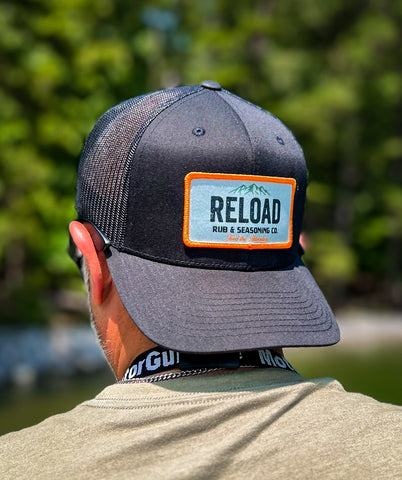 RELOAD Black Trucker Hat