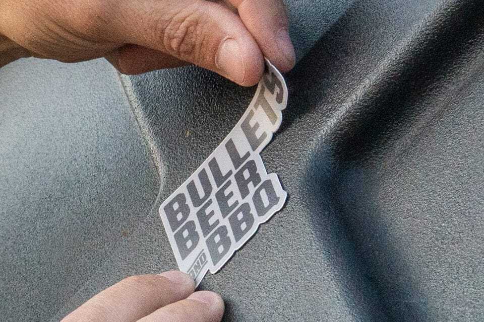 Bullets Beer and BBQ Sticker
