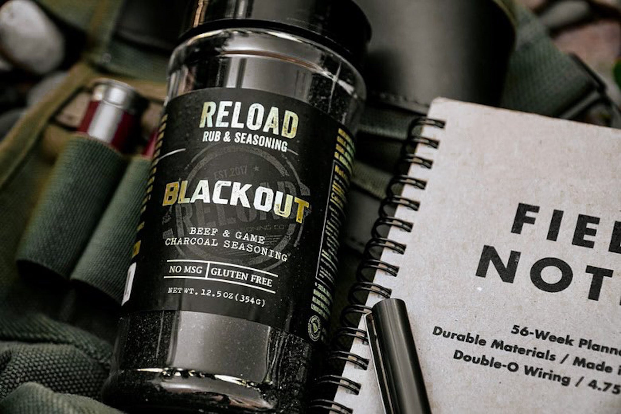 Blackout Beef & Game Charcoal Seasoning