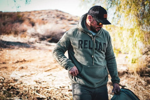 RELOAD Pullover Hoodie - Army Green